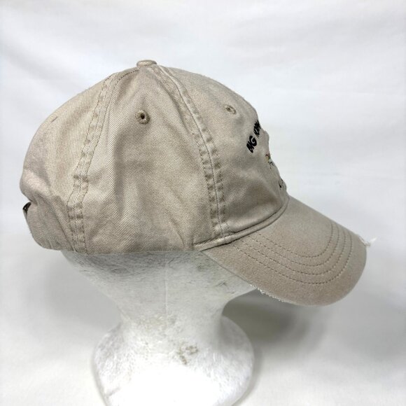 Simms Fishing Big Horn Trout Shop Ft Smith Montana Distressed Strapback Cap Hat - Picture 5 of 7